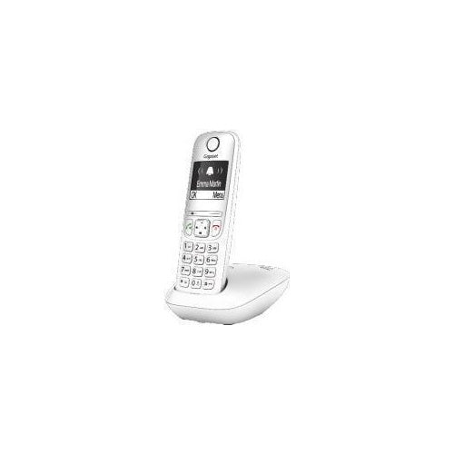 Gigaset AE690 - Analoges/DECT-Telefon - Kabelloses Mobilteil - Freisprecheinrichtung - 100 Eintragungen - Anrufer-Identifikation - Weiß (S30852-H2810-B132) afbeelding 1