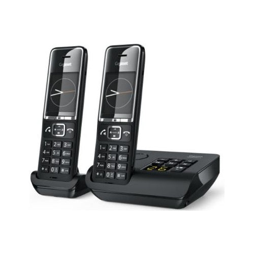 Gigaset COMFORT 550A. Typ: Analoges/DECT-Telefon, Hörertyp: Kabelgebundenes Mobilteil. Freisprecheinrichtung. Maximum Innenabstand: 50 m, Maximum Außenabstand: 300 m. Telefonbuch Kapazität: 200 Eintragungen. Anrufer-Identifikation. Bildschi afbeelding 1