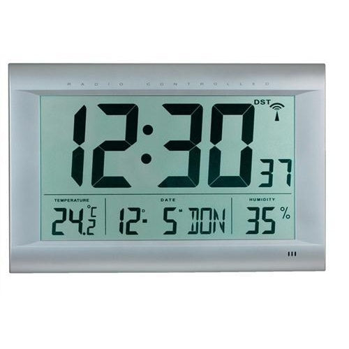 FUNK-DIGITALWANDUHR DCF77 (51.006.093) afbeelding 1