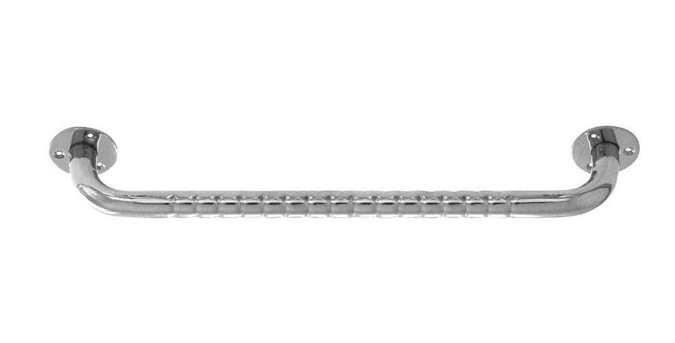 Stainless steel corrugated bathroom handrail 100 cm afbeelding 1