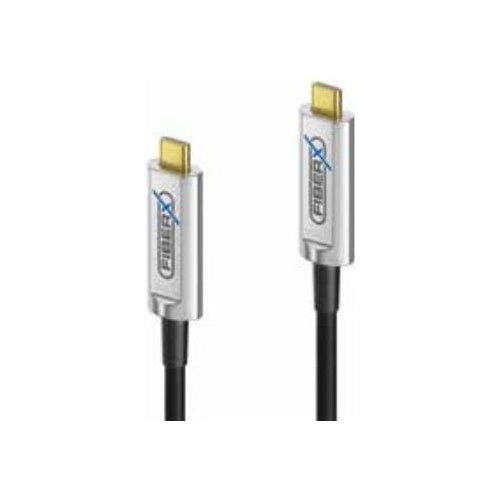 PureLink FiberX Serie - USB 3.2 Gen 2x1 Aktives Glasfaser Kabel USB-C 5.00m USB v3.2 USB-C AOC Glasfaser Kabel - 5,00m (FX-I600-005) afbeelding 1