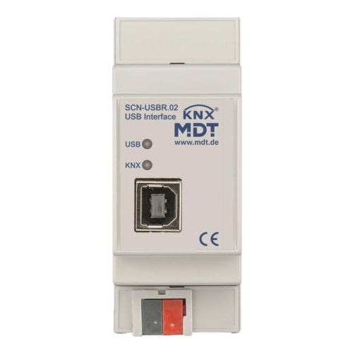 MDT - USB Interface KNX 2TE REG mit Updatefunktion (SCN-USBR.02) afbeelding 1