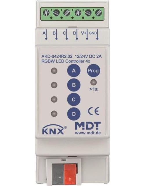 MDT AKD-0424R2.02 LED Controller RGBW 4 Kanal (AKD-0424R2.02) afbeelding 1