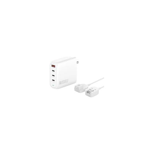 4smarts Ladegerät GaN Flex Pro 100W 3 USB-C+1 USB-A Travel (545100) afbeelding 1