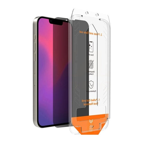 4smarts Second Glass Privacy 10x Service Kit für iPhone 16e (541425) afbeelding 1