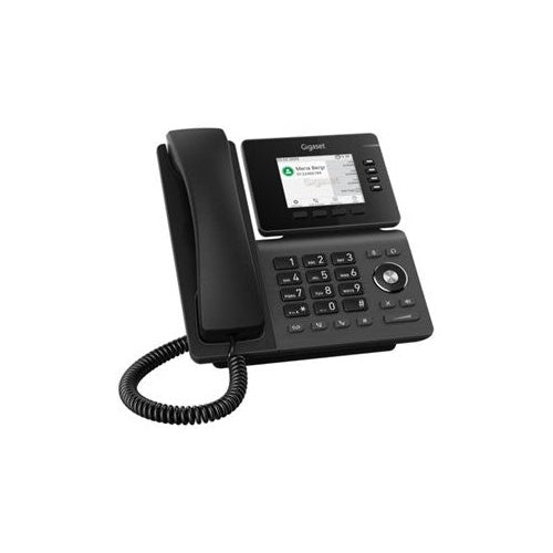 GIGASET P810 IP PRO IP Tischtelefon 8,5 cm 3,36 Zoll TFT-Farbdisplay USB 2x RJ45 Anschluss für P800 KEY PRO Expanson Module PoE (S30853-H4102-R101) afbeelding 1