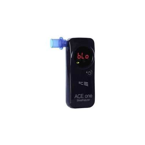 ACE Alkoholtester one Schwarz 4.00 bis 0.00  inkl. Display, Countdown-Funktion, Verschiedene Einheiten anzeigbar (107004) afbeelding 1
