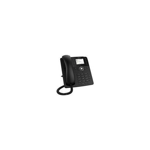 snom D735 - VoIP-Telefon - dreiweg Anruffunktion - SIP, RTCP - 12 Leitungen - Schwarz (4389) afbeelding 1