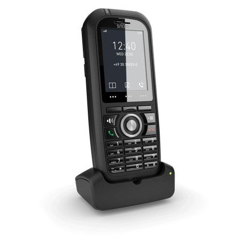 Snom M80 DECT-Telefon-Mobilteil Anrufer-Identifikation black (4424) afbeelding 1