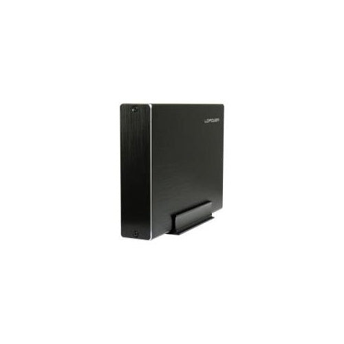 LC Power LC-35U3-Becrux - Speichergehäuse - 8,9 cm (3.5") - SATA 6Gb/s - 600MBps - USB3.0 - Schwarz (LC-35U3-Becrux) afbeelding 1