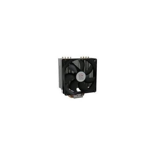 LC Power Cosmo Cool - Prozessorkühler - (LGA775 Socket, LGA1156 Socket, Socket AM2, Socket AM2+, LGA1366 Socket, Socket AM3, LGA1155 Socket, Socket AM3+, LGA2011 Socket, Socket FM1, Socket FM2, LGA1150 Socket) - Aluminium - 120 mm - Schwarz afbeelding 1