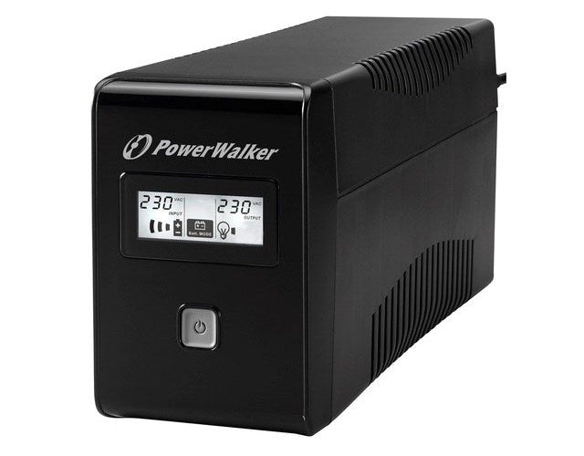 POWER WALKER UPS LINE-IN VI 650 LCD 650VA afbeelding 1