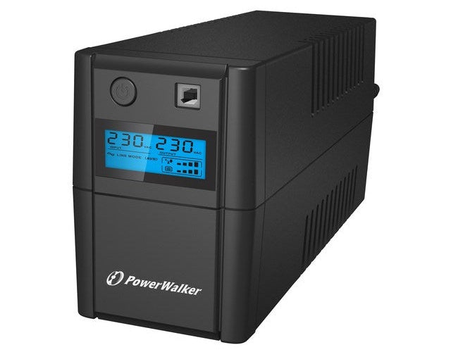 PowerWalker VI 650 SHL FR Line-Interactive 0.65 kVA 360 W 2 AC outlet(s) afbeelding 3