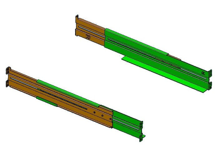 Bluewalker Powerwalker RK7 - UPS Montageset - Rack montierbar - 1U - für PowerWalker VI 1000 R1U, VI 1500 R1U, VI 500 R1U, VI 750 R1U (10132004) afbeelding 1