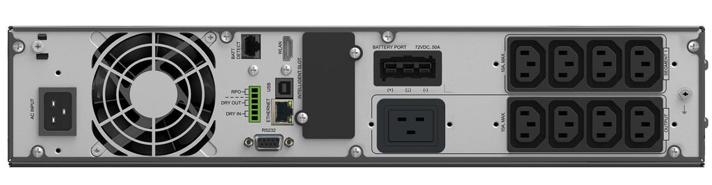 PowerWalker VFI 3000 ICR IoT Double-conversion (Online) 3 kVA 3000 W 9 AC outlet(s) afbeelding 5