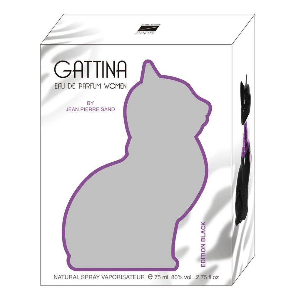 Jean-Pierre Sand Gattina Black Women Perfume 75 ml with Almond & Coffee Notes
