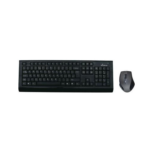 MediaRange MROS104 - Tastatur-und-Maus-Set - kabellos - QWERTY - GB - grey, black (MROS104UK) afbeelding 1