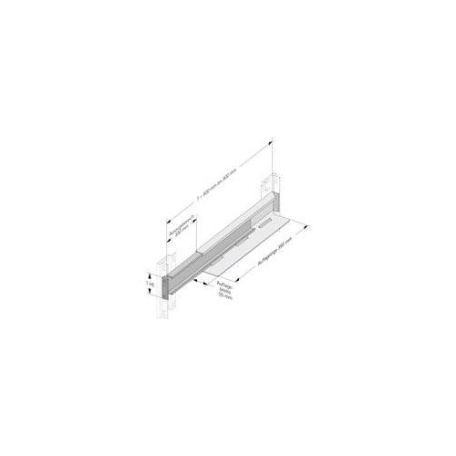 apraNET - Rack-Schiene - 48.3 cm (19") afbeelding 1