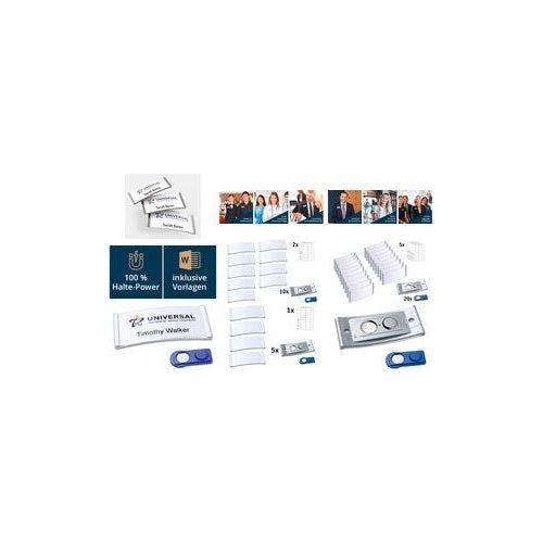 AVERY Zweckform Namensschilder mit Magnet 70,0 x 30,0 mm (POL30MA66-20DR) afbeelding 1