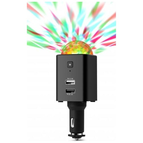 Technaxx Disco Mobile-Auto Charger TX-159 Belastbarkeit Strom max.=2.1 A (4908) afbeelding 1