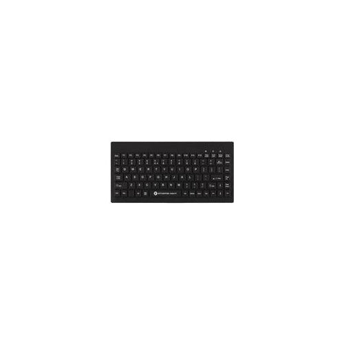 GETT TKG-088-GCQ-IP68-KGEH-BLACK-USB-DE - Medical Grade - Tastatur - waschbar - USB 2.0 - Deutsch - Schwarz afbeelding 1