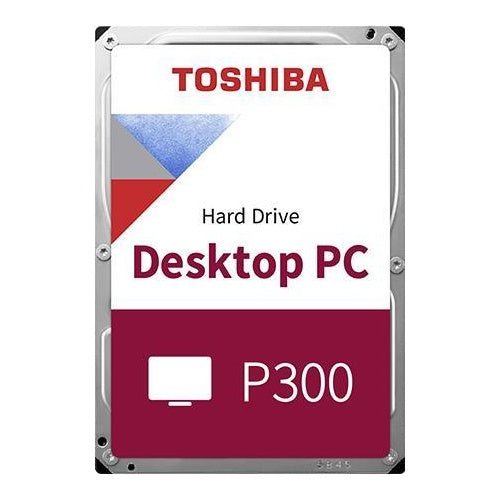 Toshiba P300 Desktop PC - Festplatte - 6 TB - intern - 3.5" (8.9 cm) - SATA 6Gb/s - 5400 U/min - Puffer: 128 MB afbeelding 1