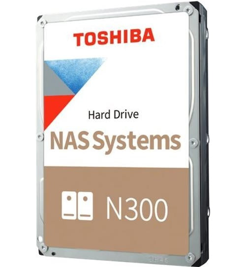 Toshiba N300 NAS Hard Drive 8TB 512MB - Festplatte - Serial ATA (HDWG780EZSTA) afbeelding 1