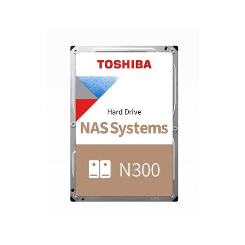 Toshiba Bulk N300 NAS Hard Drive 10TB 512MB - Festplatte - Serial ATA (MN10ADA10TS) afbeelding 1