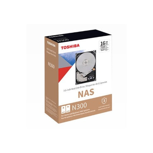 Toshiba Bulk N300 NAS Hard Drive 10TB 512MB - Festplatte - Serial ATA (MN10ADA10TS) afbeelding 3