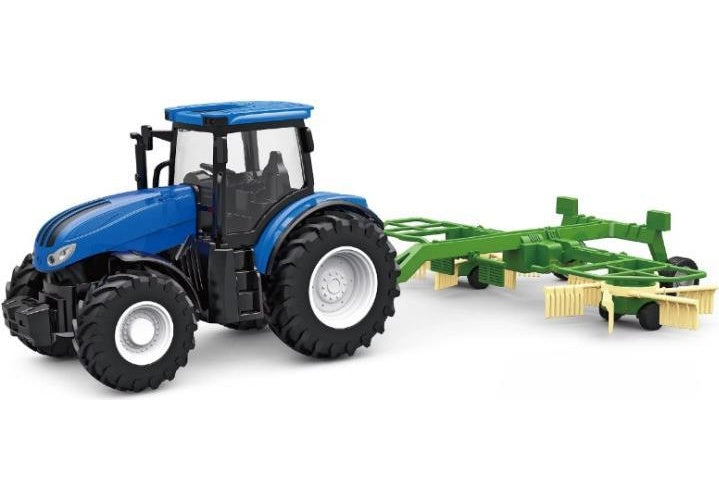 Amewi Toy Traktor mit Kreiselschwader ferngesteuerte (RC) modell Elektromotor 1:24 (22599) afbeelding 1