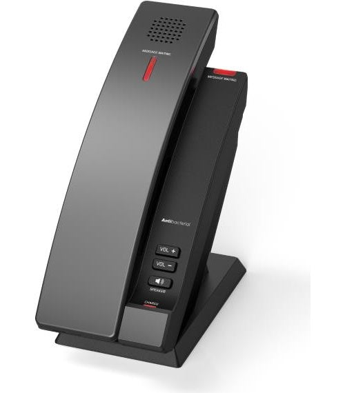 Snom HD101 - IP-Telefon - Schwarz - Kabelloses Mobilteil - Tisch/Wand - Antibakteriell - 1.881792 - 1.897344 GHz (00007001) afbeelding 1