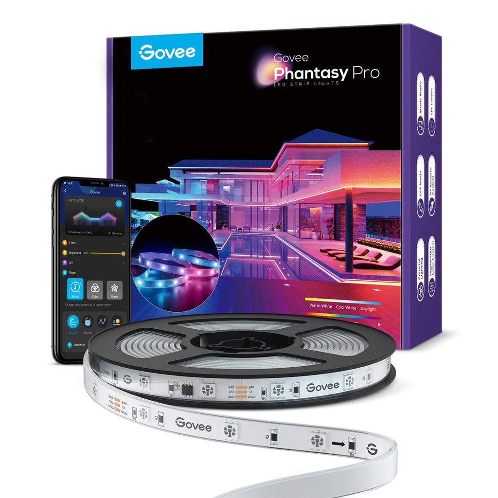 Govee H6022 LED Lamp RGBICWW 2700k-6500k Wi-Fi Bluetooth