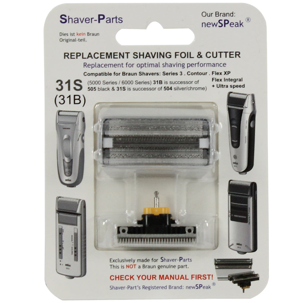 Shaver-Parts Braun Combipack 31s - Compatible with Braun Series 3