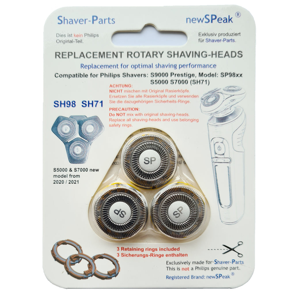 Shaver-Parts Shaving Head Alt Sh98/sh71