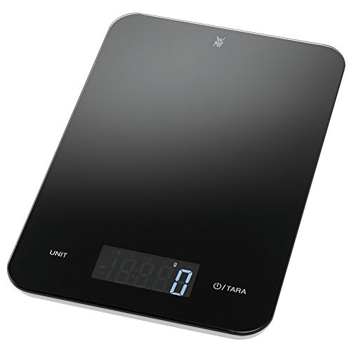 WMF Rectangular Electronic Kitchen Scale Black - Digital Scale (06 0873 6040)