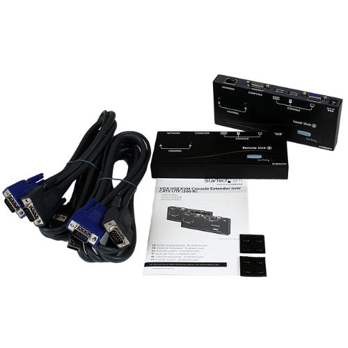 StarTech.com USB VGA KVM Extender up to 150 m via Cat5 UTP - SV565UTPUEU