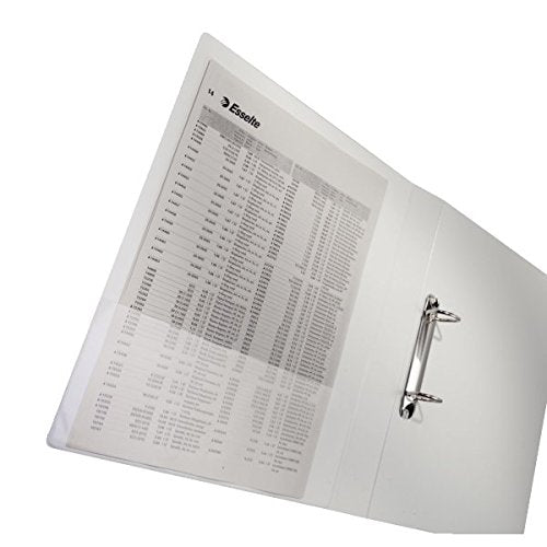 LEITZ Presentation Ring Binder - A4 Extra Wide - White - 2 D-Ring - 38 mm Spine Width - 4278-00-01