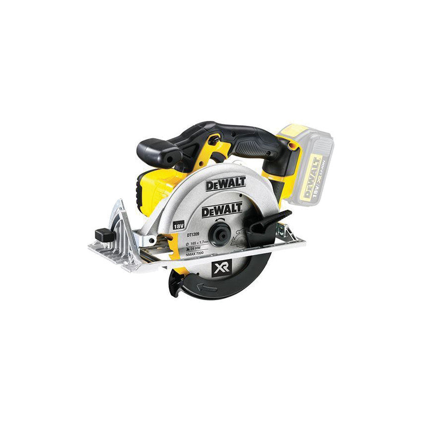 DeWALT DCS391N - Circular Saw - 460 W - 165 mm - without battery - 18 V - DCS391N-XJ
