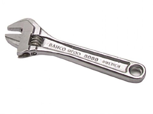 Bahco 8072 C Adjustable Wrench, Chrome Plated, 250 mm Length