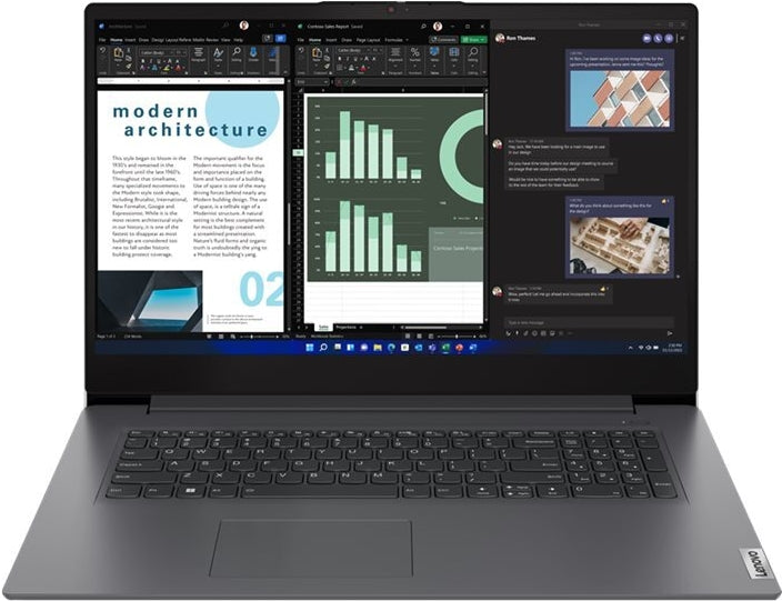 Lenovo V17-IRU Laptop 17.3" i5-13420H 8GB RAM 512GB SSD FreeDos 83A2003GGE