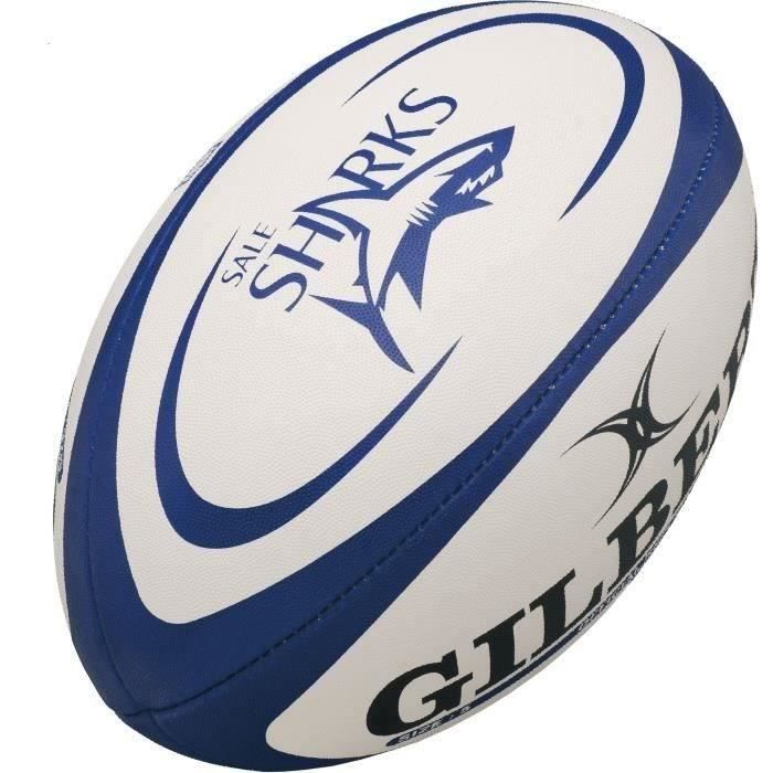 GILBERT Replica Rugby Ball - Sharks - Medium Size