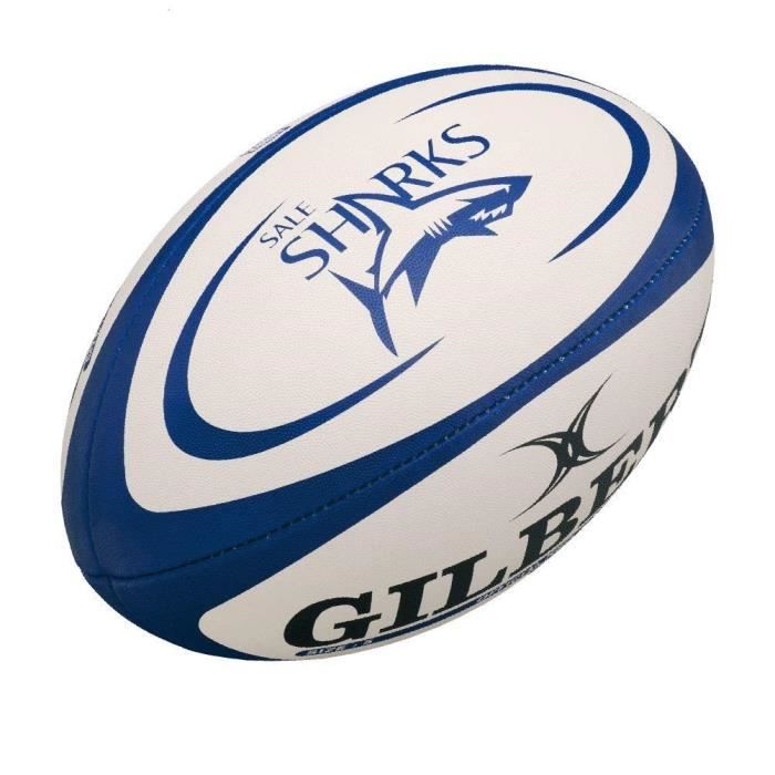 GILBERT Replica Rugby Ball - Sharks - Medium Size