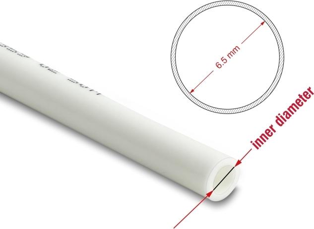Delock Pneumatic Tube 10 x 6.5 mm 50 m White Roll 60867