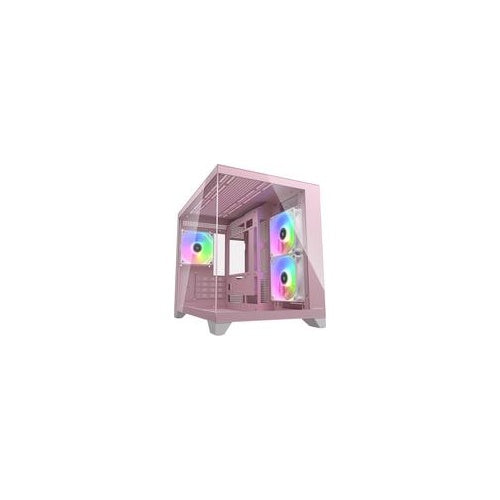 Cougar Gehäuse Mini-Tower FV150 ARGB Pink - Midi/Minitower - ATX (CGR-2QA6P-RGB) afbeelding 1