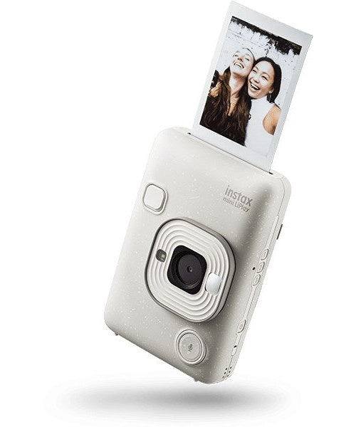 Fujifilm Instax Mini LiPlay - Digitalkamera - Kompaktkamera mit Fotosofortdrucker - Bluetooth - Misty White (16835160) afbeelding 2