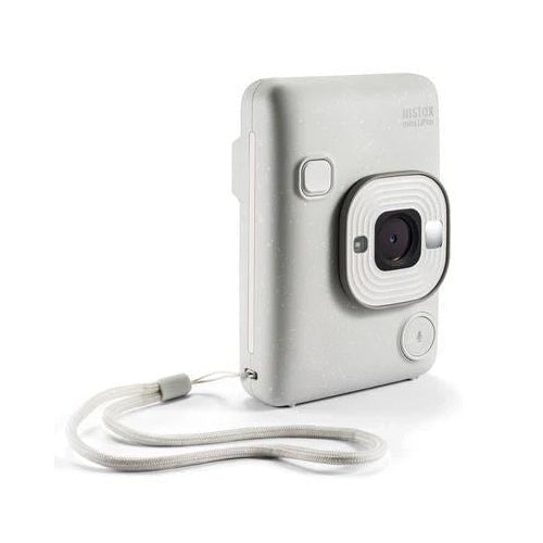 Fujifilm Instax Mini LiPlay - Digitalkamera - Kompaktkamera mit Fotosofortdrucker - Bluetooth - Misty White (16835160) afbeelding 3