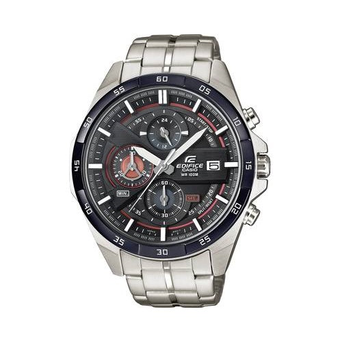Casio Chronograph Armbanduhr EFR-556DB-1AVUEF (L x B x H) 53.5 x 48.7 x 12.6 mm Silber/Weiß Gehäusematerial=Edelstahl Material (Armband)=Edelstahl (EFR-556DB-1AVUEF) afbeelding 1