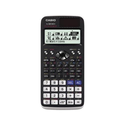 CASIO Schulrechner FX-991DEX-K 12stellig Solar/Batterie sw (FX-991DEX-K) afbeelding 1