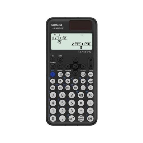 Casio Taschenrechner, technisch-wissenschaftlich, DOT-Display, Natürliches Display, 274 Funktionen (FX-810DE CW) afbeelding 1