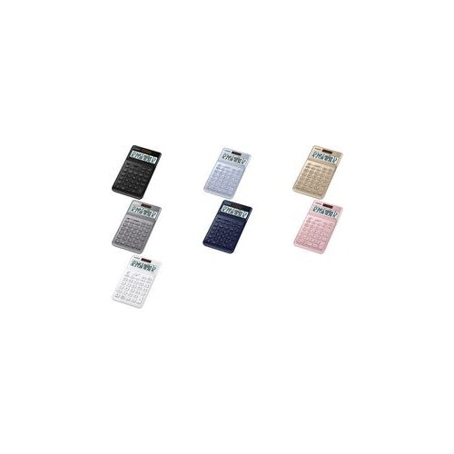 Casio JW-200SC - Desktop-Taschenrechner - 12 Stellen - Solarpanel, Batterie - Schwarz (JW-200SC-BK) afbeelding 1